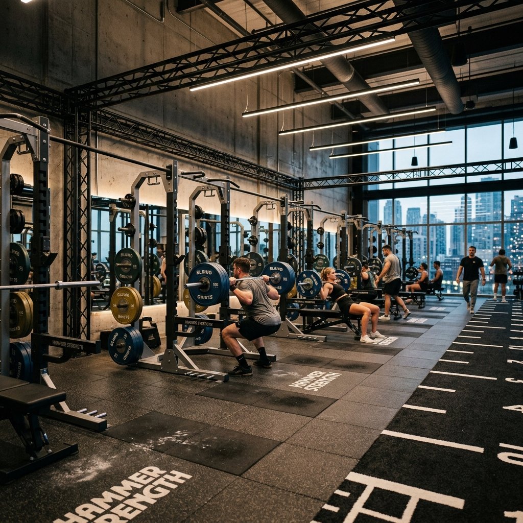 Professional Gym Infrastructure